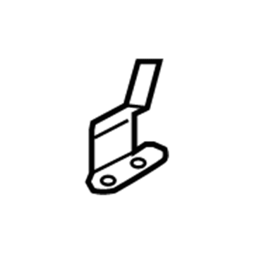 BMW 52-20-7-236-135 Bracket Backrest Outer Left