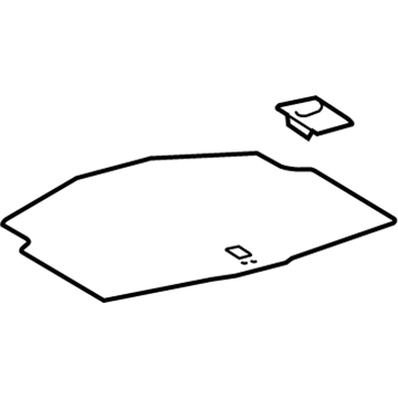 Lexus 64711-53041-A0 Mat, Luggage Compartment