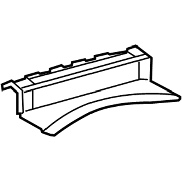 Lexus 64723-53021-C0 Cover, Luggage Compartment