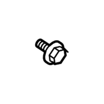 Lexus 90080-10387 Bolt, FLANGE