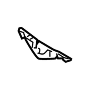 Lexus 53629-0E010 Cover, Hood Lock Control Cable