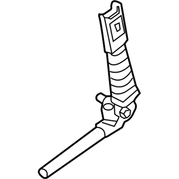 Infiniti 86842-1LE0A Belt Assy-Buckle, Front Seat RH