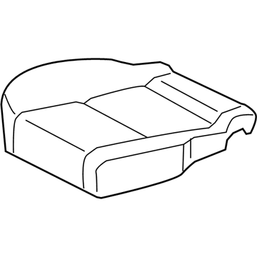 Toyota 71075-0C120-B1 Seat Cover