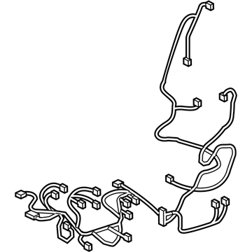 Lexus 82192-50440 Wire, Front Seat, LH
