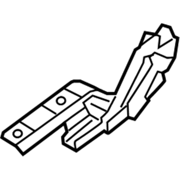 Hyundai 79110-H5000 Hinge Assembly-Hood, LH