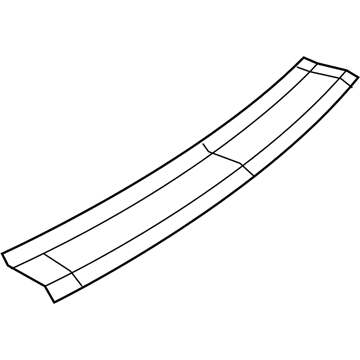 Mopar 68002930AC SCUFF Pad-Rear FASCIA