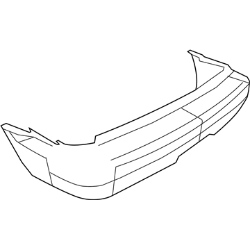 Mopar 68002926AB Rear Bumper Cover