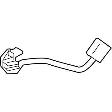 Lexus 81585-24100 Socket & Wire, RR La