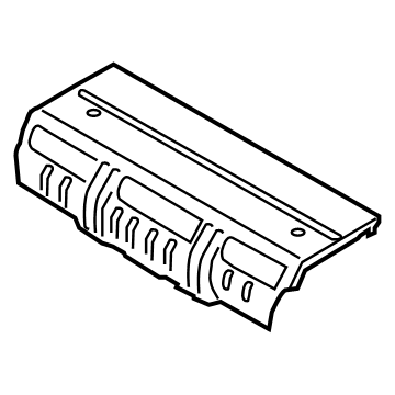 BMW 41-00-7-431-643 Luggage-Compartment Floor, Rear