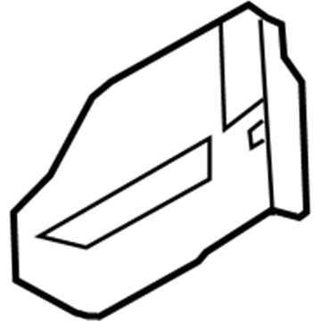 Kia 84650FD000BT Cover-Extension, LH