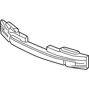 Honda 71170-TR3-A50 Absorber, FR. Bumper