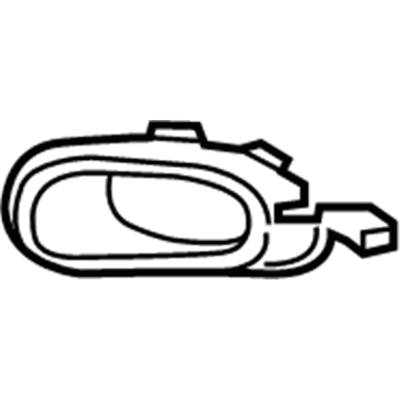 Honda 71117-TS9-A60 Cover, L. FR. Foglight