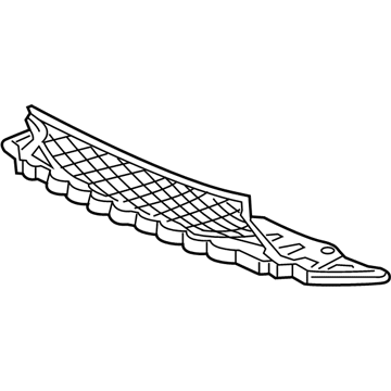 Honda 71105-TS8-A51 Grille, Front Bumper (Lower)