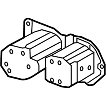 Honda 71150-TR3-A00ZZ Extension, R. FR. Bumper Beam