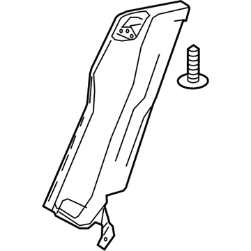 Lexus 71540-24010-20 Back Assembly, RR Side S