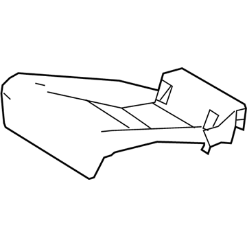 Lexus 71075-24560-C4 Rear Seat Cover Sub-Assembly