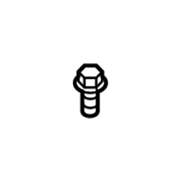 Honda 90178-SDA-A00 Bolt, Flange (10X16)