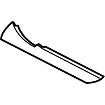 BMW 51-16-6-995-620 TRIM FOR CENTER ARMREST