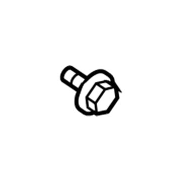 Toyota 91511-F0610 Handle, Outside Bolt