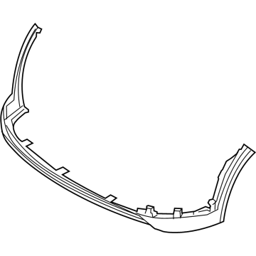 Hyundai 86512-D3000 Cover-Front Bumper, Lower