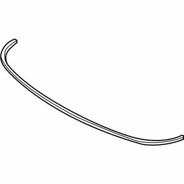 Hyundai 86567-D3000 Bumper Lip, Front