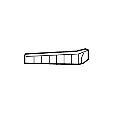 Hyundai 86555-D3000 Bracket-Front Bumper Side Support, LH