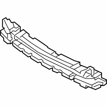 Hyundai 86520-D3010 Absorber-Front Bumper Energy