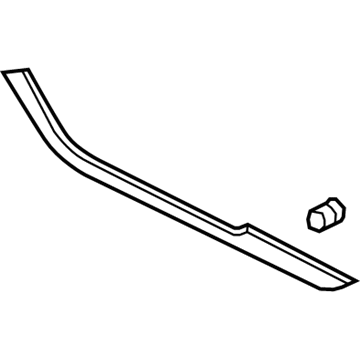 Ford HP5Z-54061A16-AA Trim Molding
