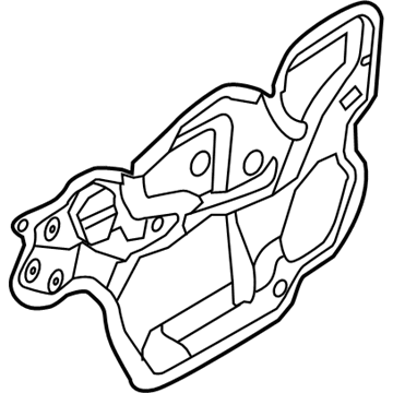 Ford BM5Z-58237A04-A Water Shield