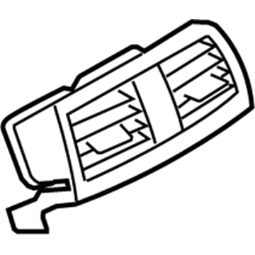 BMW 64-22-9-252-012 Rear Fresh Air Grille