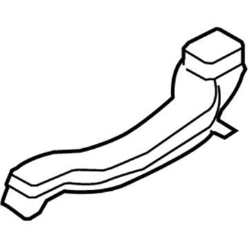 BMW 64-22-9-252-345 Air Duct, Footwell, Driver'S Side