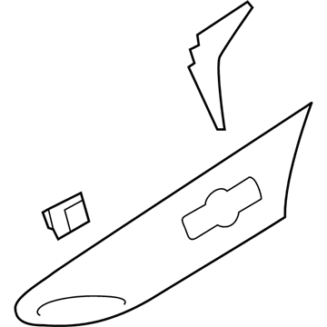 Toyota SU003-03120 Trim Molding