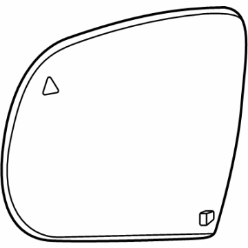 Mopar 68228913AA Glass-Mirror Replacement