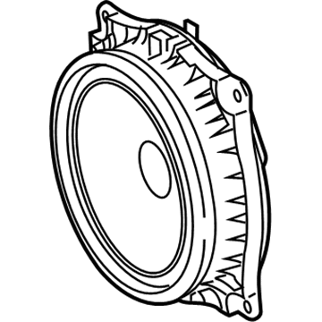 Lexus 86160-0WX70 Speaker Assembly, Radio