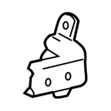Lexus 68710-53010 Hinge Assembly, Door, Up