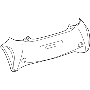 Toyota 52159-74901 Bumper Cover