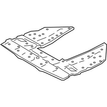 Nissan 75892-5AA0A Cover-Front Under