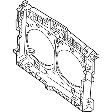 Nissan 62500-5AA1A Support Assembly - Radiator Core
