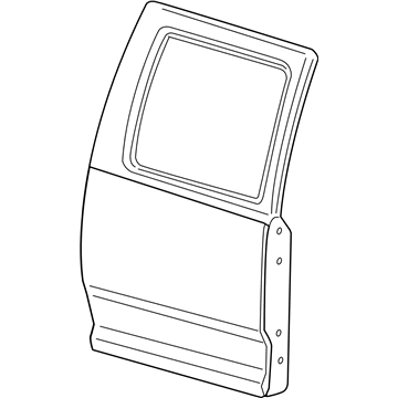 Mopar 4589872AE Door-Rear