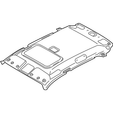 Hyundai 85310-2E041-J9 Headlining Assembly