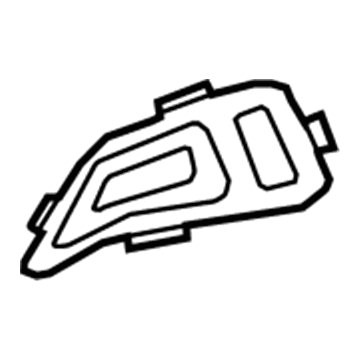 Kia 85734A7000WK Cover-Lamp Service, L