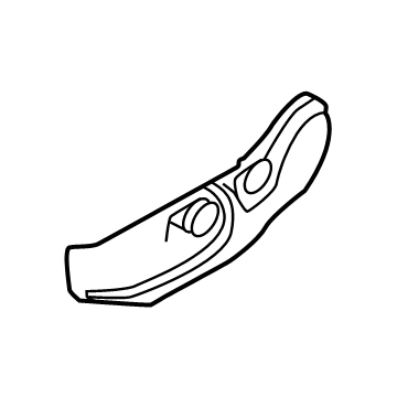 Kia 88010P1020WK SHIELD COVER-FR SEAT