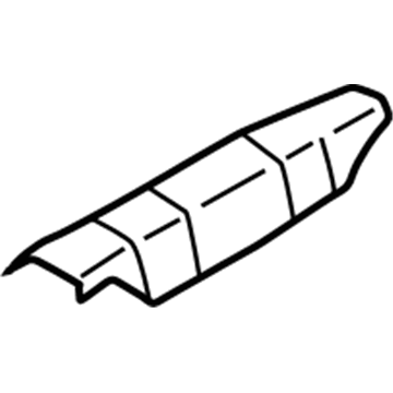 Nissan 74755-1E400 Heat Insulator-Front Floor