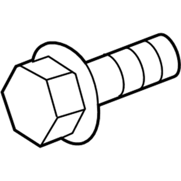 Honda 90150-TBA-A00 Bolt Flange, 8X16