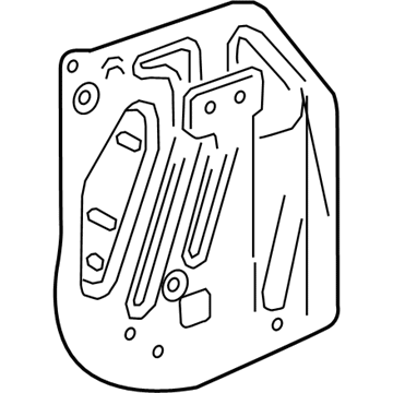 GM 23398889 Water Deflector