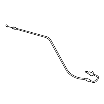 Lexus 77035-53040 Cable Sub-Assy, Fuel Lid Lock Control