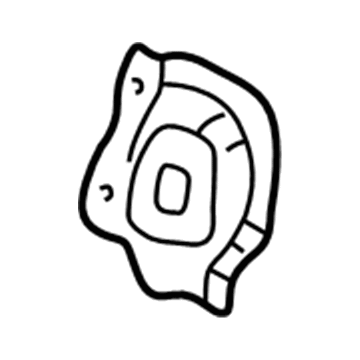 Lexus 61697-53901 Housing, Quarter Panel End, RH