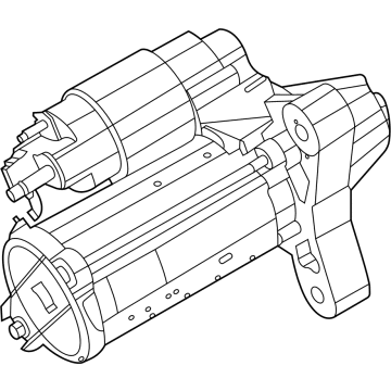 Nissan 23300-6LB1A Motor Assy-Starter