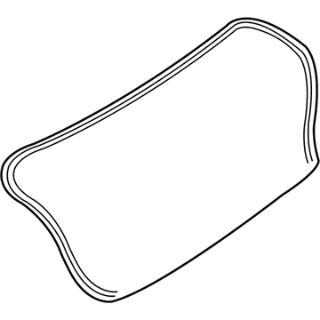 BMW 51-71-7-126-973 Trunk Lid Gasket