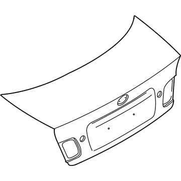 BMW 41-62-7-003-314 Trunk Lid